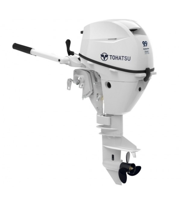 TOHATSU MFS 9,9 HP CYW S DENİZ MOTORU BEYAZ - KISA ŞAFT,MANUEL,EFI